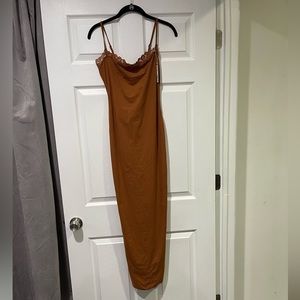 Brand new with tags Skims Fits Everybody lace long slip dress